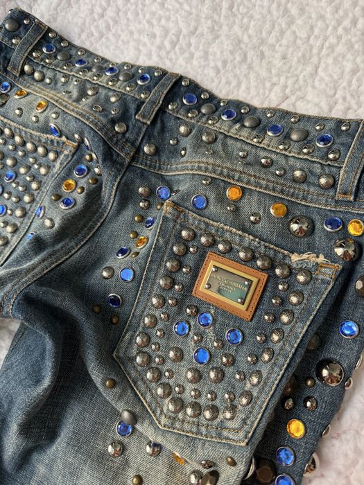 Джинсы Dolce Gabbana ОРИГИНАЛ «подиумная колекция»