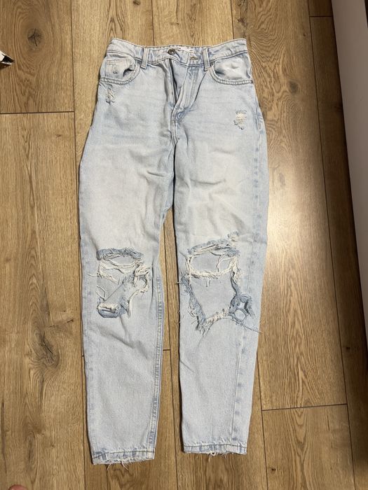 Джинси мом бершка