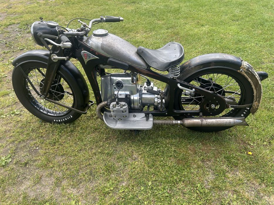 Zundapp k500 zgodnosc nr, z dokumentami