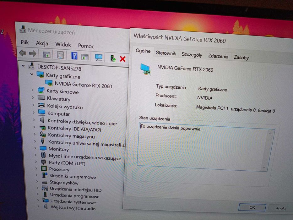 EVGA RTX2060 SC OC 6GB GDDR6 - PLOMBA, pudło! - do małej obudowy
