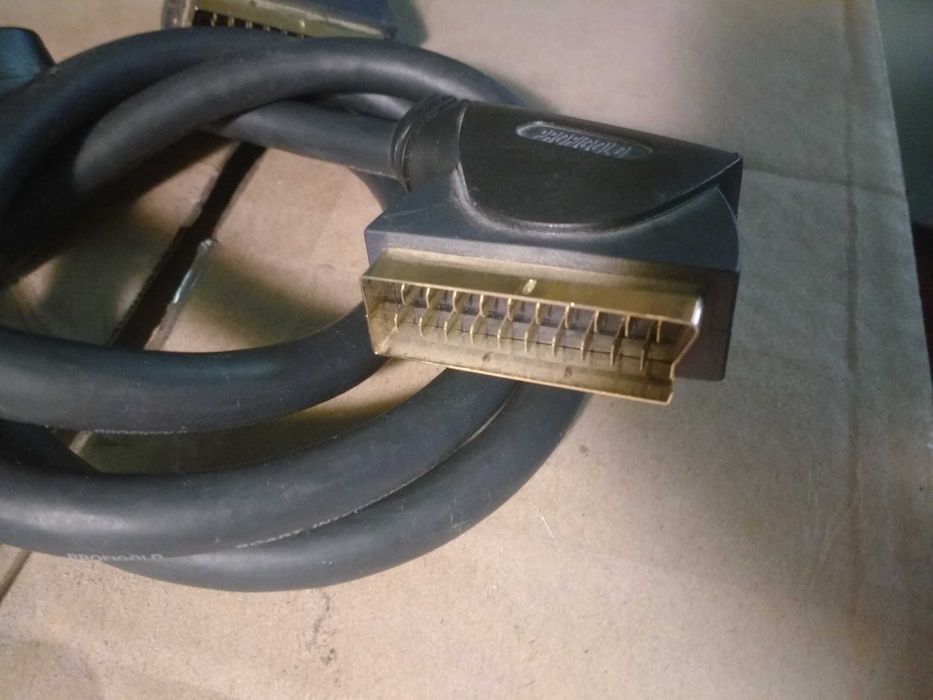 SCART кабель 1,6м позолота полный profigold