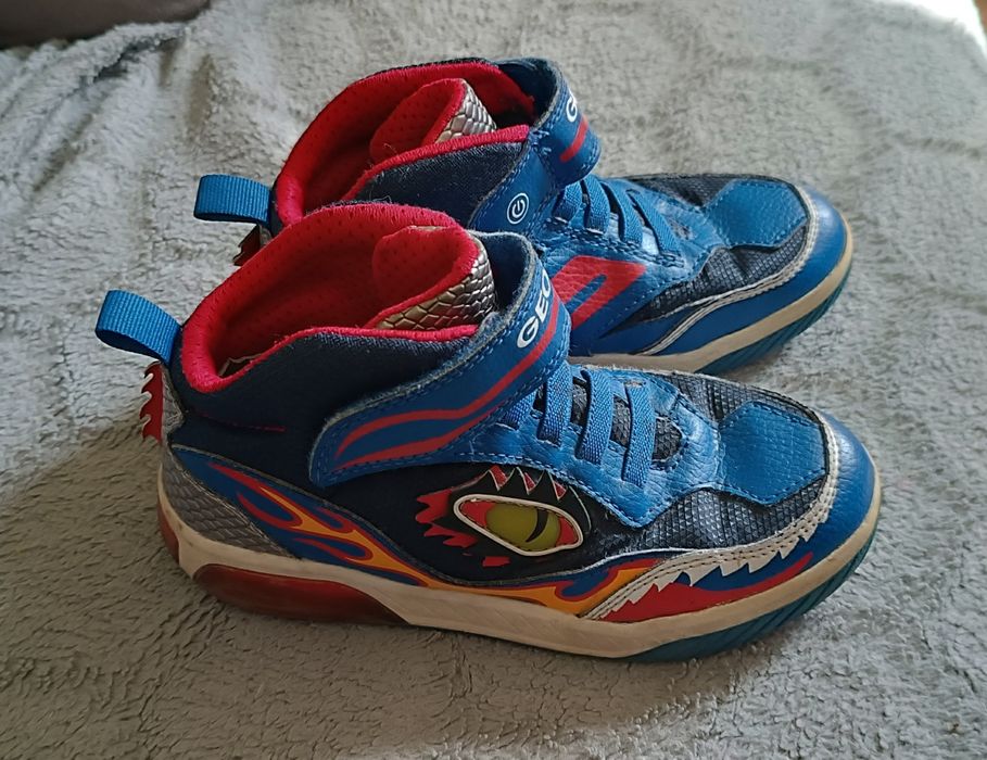 Świecące sneakersy Geox rozm. 32