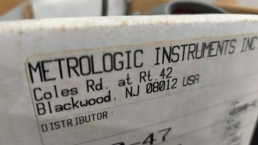 Scanner de Código de Barras Laser da Metrologic