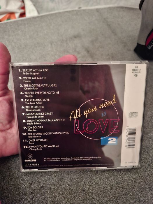 CD música romantica