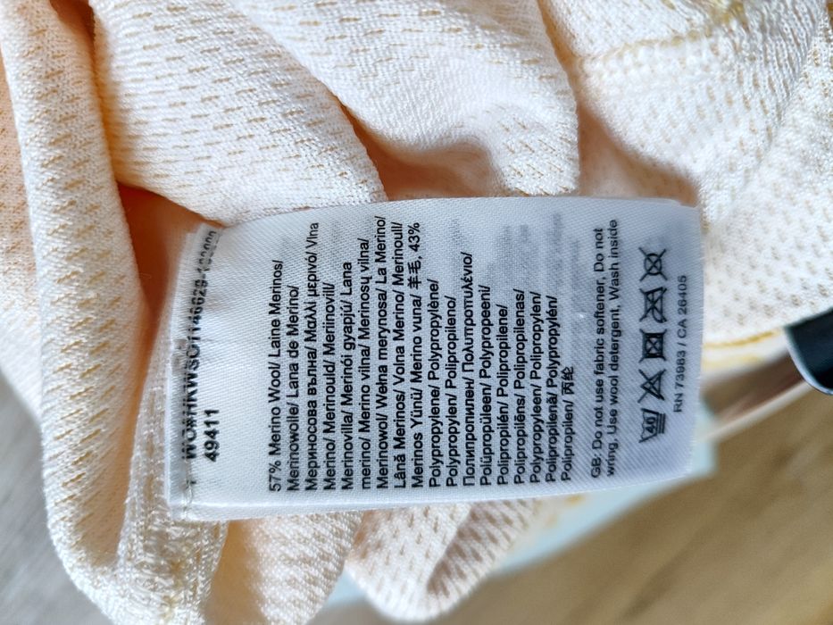Helly Hansen Lifa Merino rozm. S - legginsy termiczne kalesony merynos