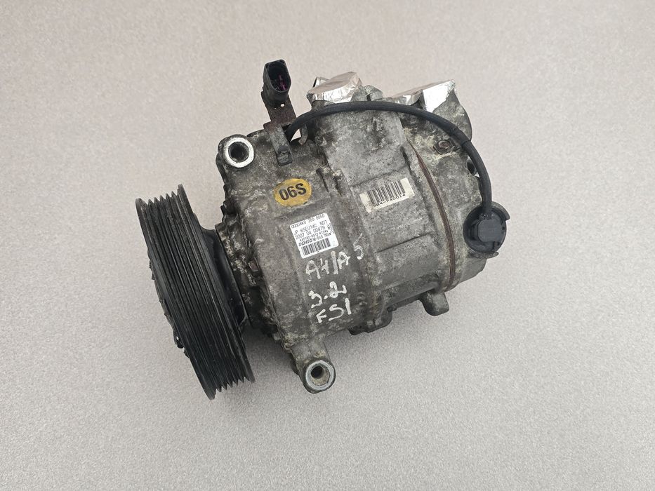 Compressor Ar Condicionado AC Original Audi S4 S5  A4 A5 B8 3.0 TFSI 3.2FSI V6 2008- EPC