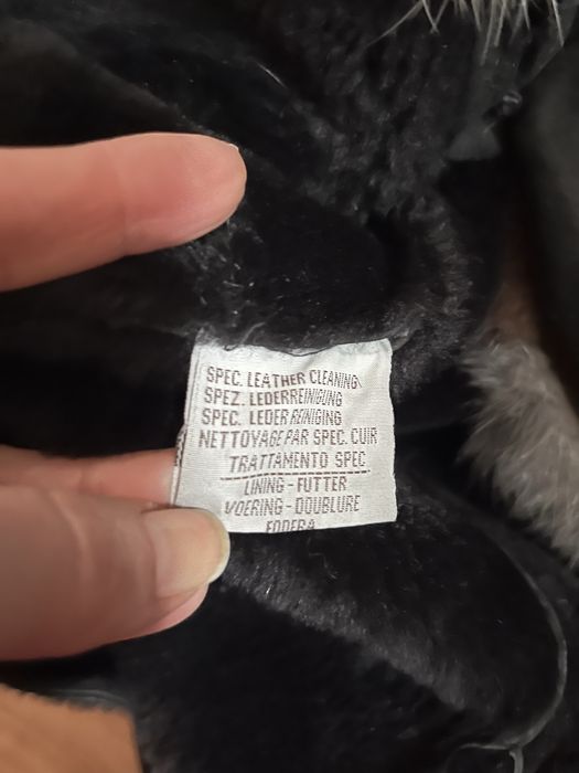 Дубленка размер XL с норкой