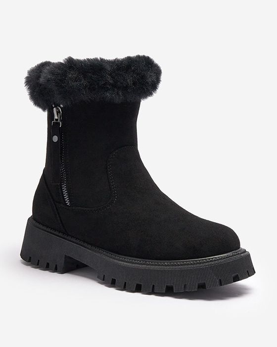 36 37 38 śniegowce 39 40 botki na grubej podeszwie zamszowe futerko zi