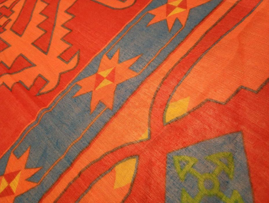 Duży lekki szal damski