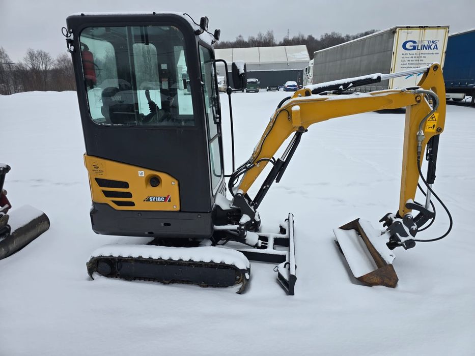 Minikoparka Sany SY18