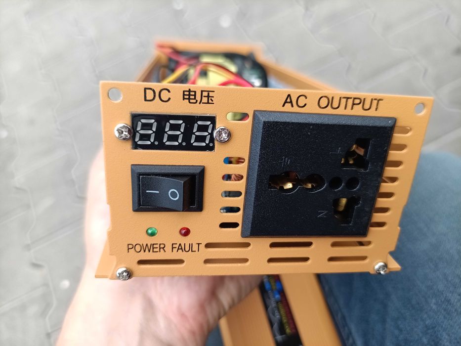 Правильний інвертор 12в 24в 1000 3000 Ват чистий синус Преобразователь