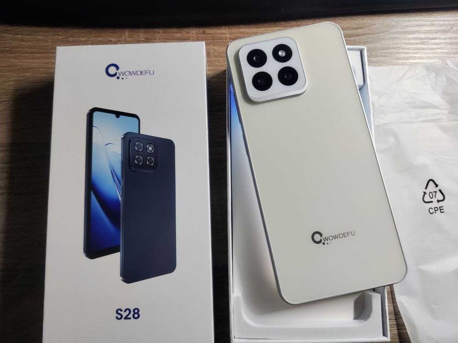 Смартфон Cwowdefu S28 6/128GB 6.75" HD+ 5000mAh Android 14 NFC