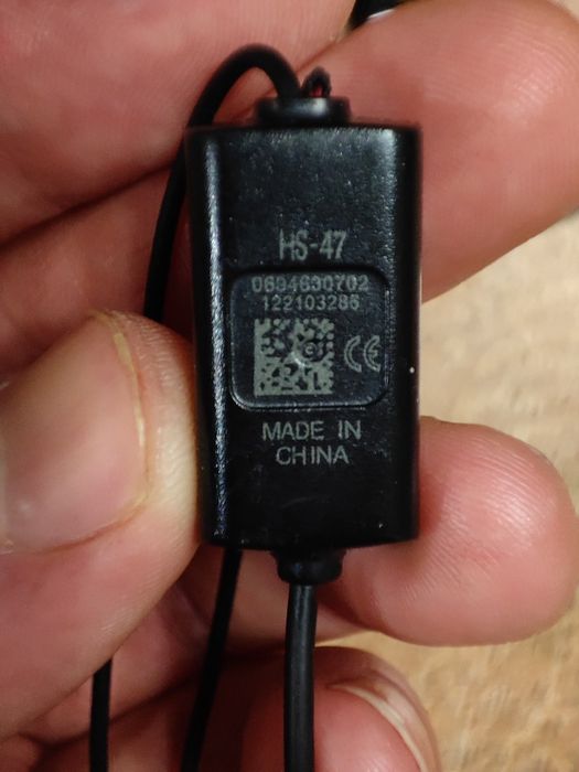 проводная гарнитура Nokia WH-101/HS-105 Black.