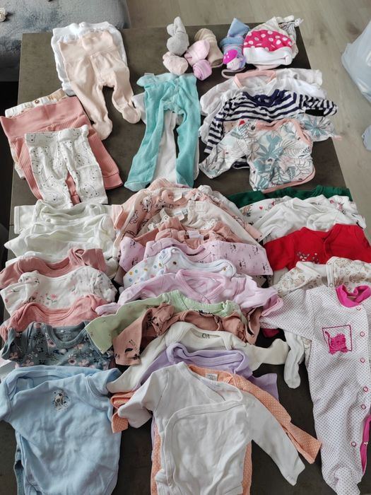 Pakiet noworodka 50 56 zestaw ubran niemowlak newborn 5