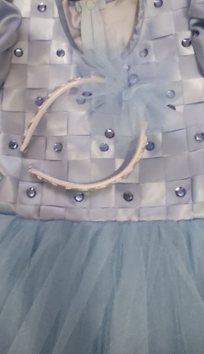 Святкова сукня намистинка, краплинка, хмаринка, дощик, сніжинка