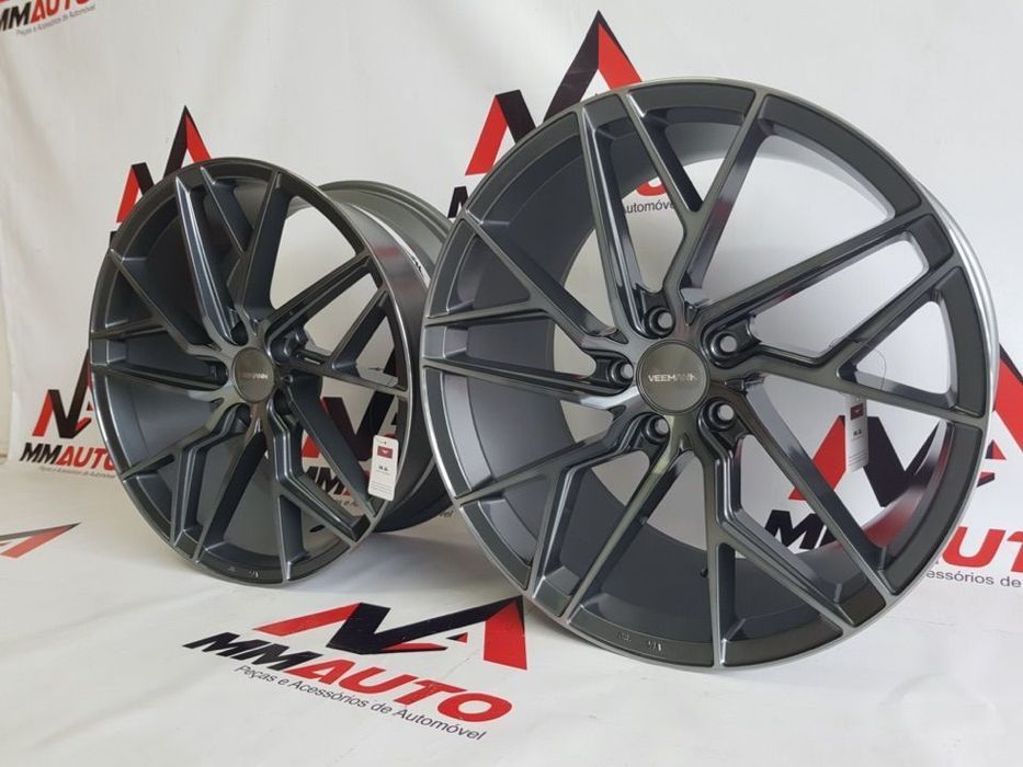 Jantes Veemann V-FS44 Graphite Smoke Machined 19
