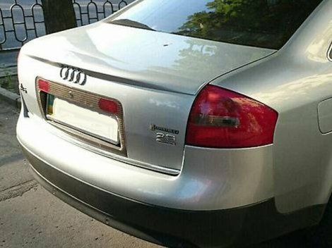 Лип спойлер сабля Audi A6 C5 S-Line RS6 козырек на стекло Ауди А6 С5