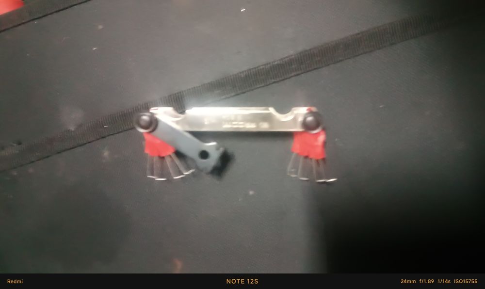 Ferramenta FACOM -Jogo de Lâminas de Espessura / Calibrador de Folgas