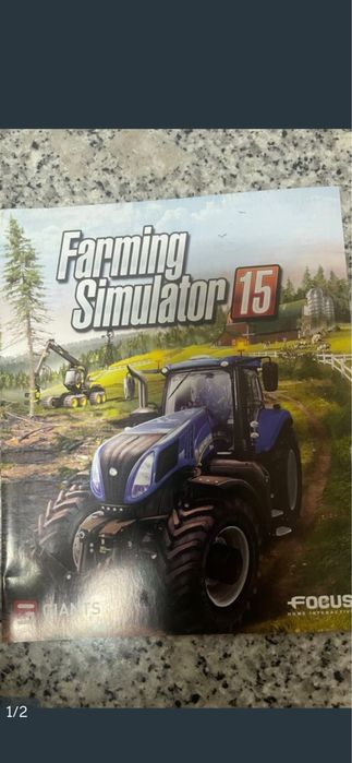 Manual jogo Ps3 Farming Simulator 15
