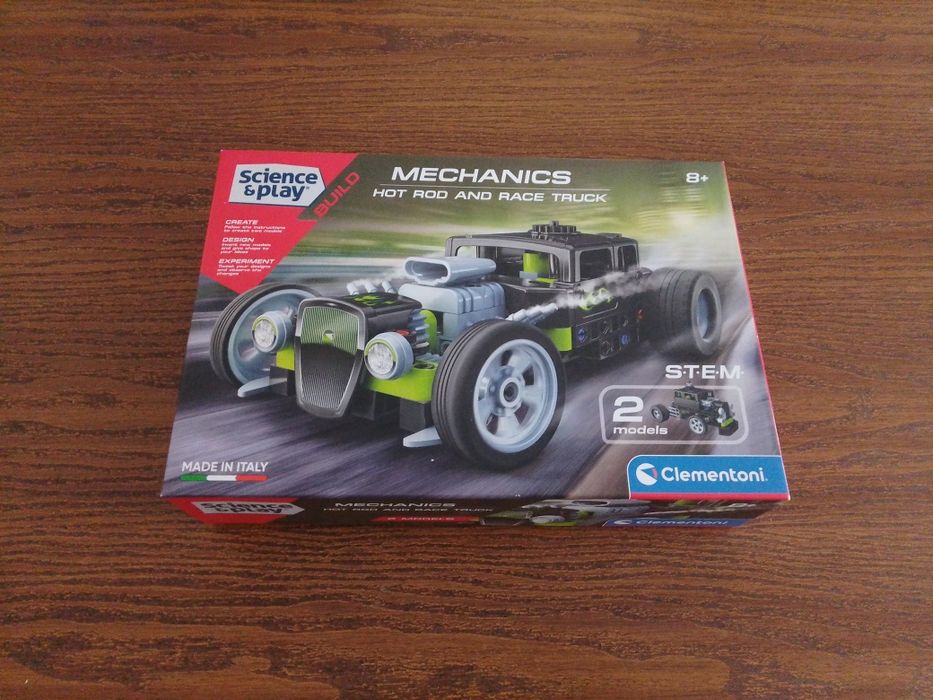 Clementoni Science and Play Mechanics klocki 2w1