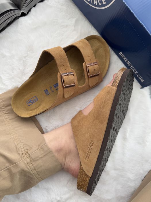 36-45 р шльопанці Birkenstock Arizona Chestnut