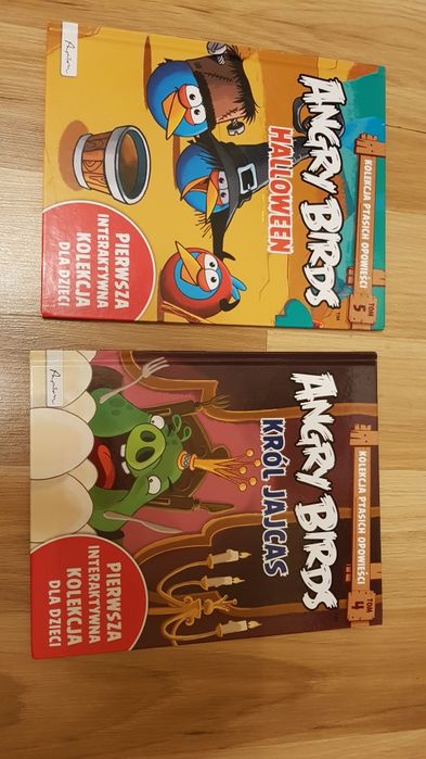 Angry Birds książki 2 sztuki