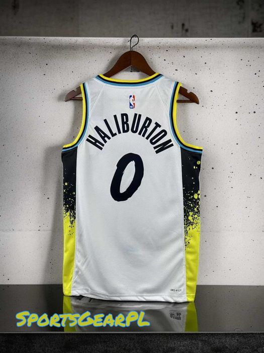 Tyrese HALIBURTON Koszulka CITY Indiana PACERS NIKE Rozmiar L