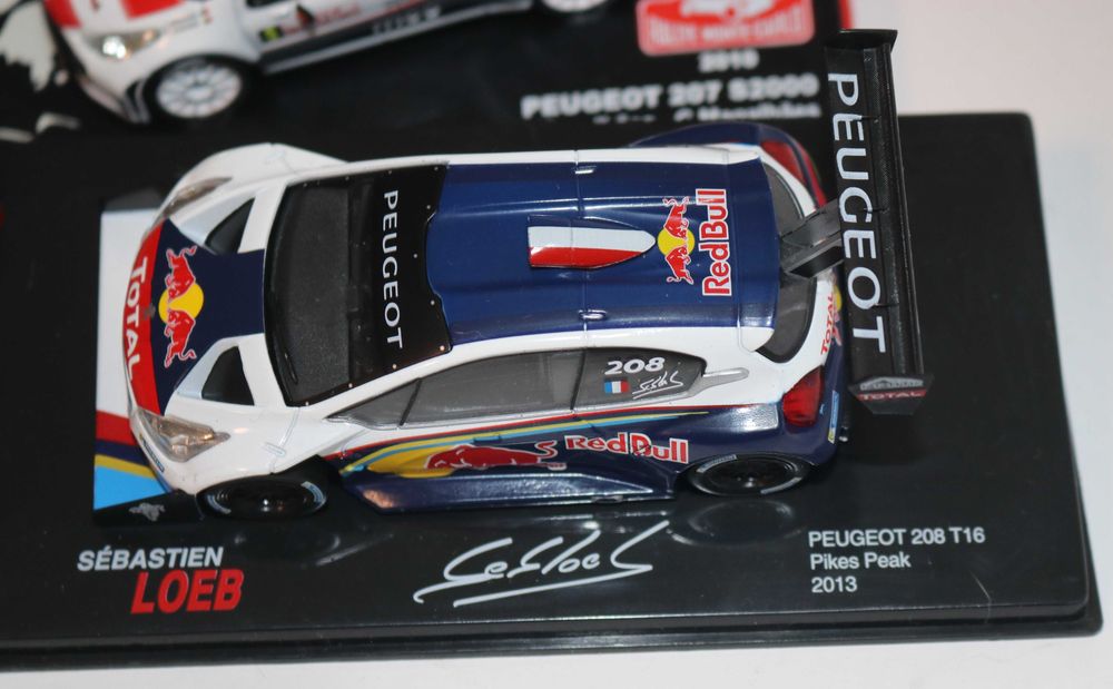 Vendo miniaturas Peugeot Citroen da minha coleção Rally 1/43.  25€/un.