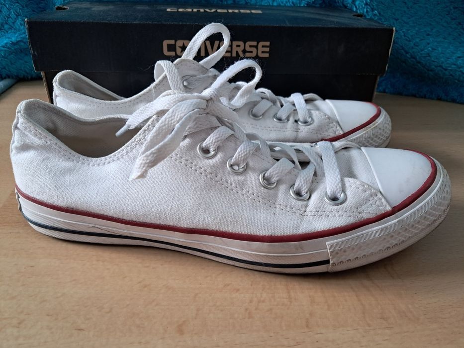 Białe trampki Converse All Star Ox Trampki All Star Ox M7652C r. 39,5