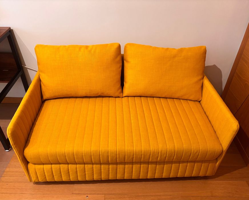 Sofá ikea FRIDHULT amarelo NOVO