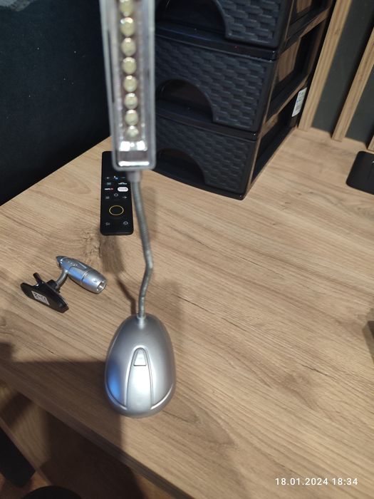 Lampka biurkowa na baterie 2 szt dla szieci