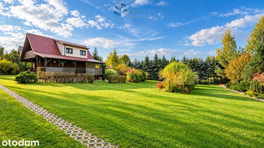 Dom całoroczny 70 m² | 100 m od jeziora