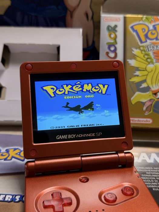 Pokémon Gold Edición Oro Game Boy Color (Español)