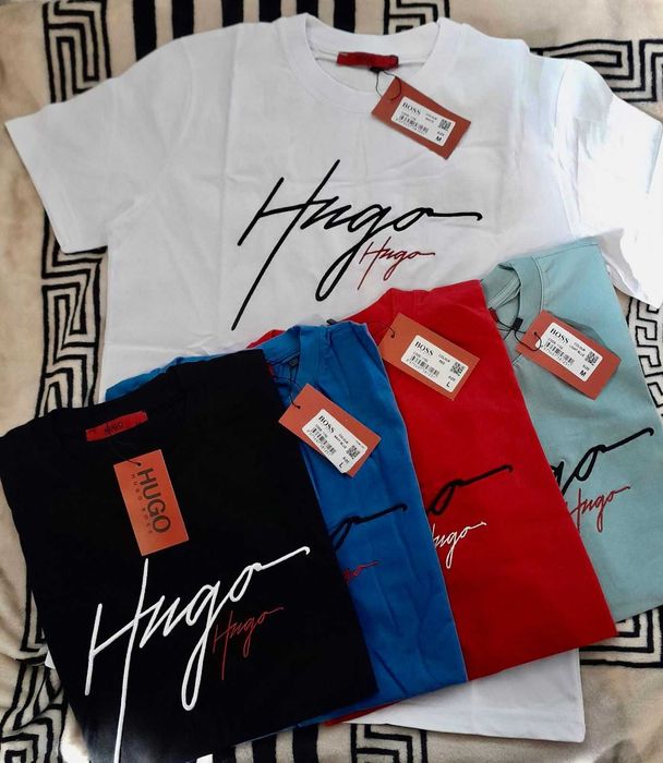 Koszulka męska duzy znaczek Boss calvin klein Shirt Premium