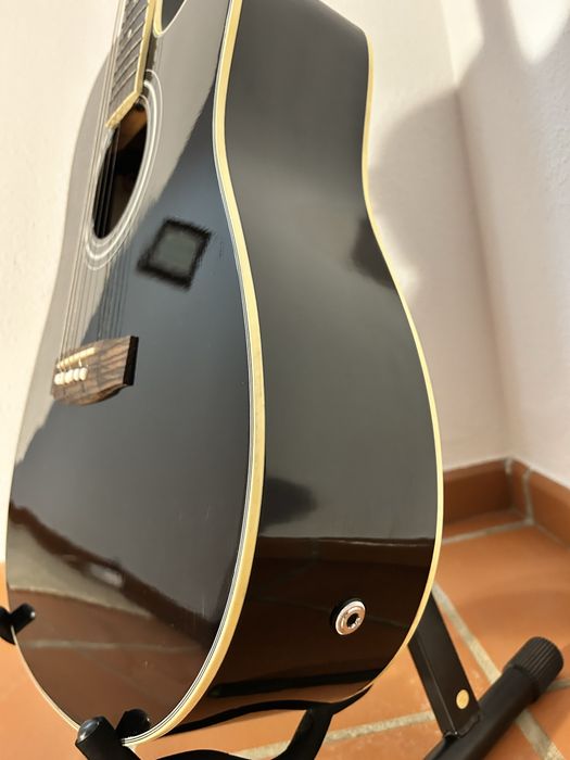 Guitarra Harley Benton (HBD-120CEO-BK)