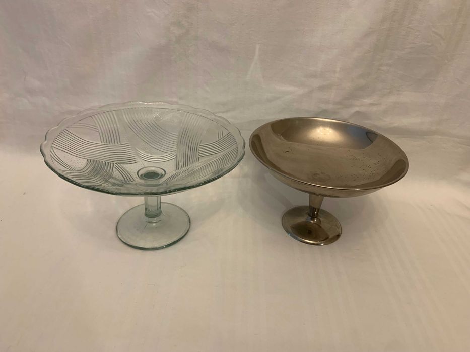 Ваза металлическая  нержавейки , ваза стеклян , миниподнос Flamberg