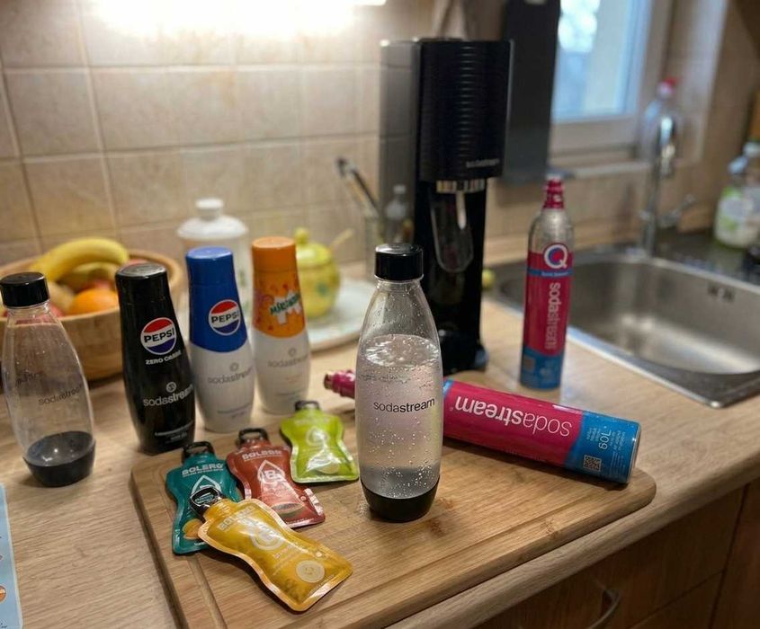 Zestaw SodaStream Terra + Syropy Pepsi/Mirinda + Gratisy Bolero!