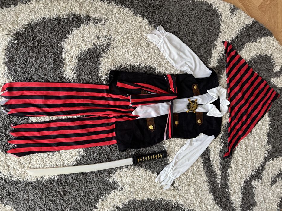 Новорічний костюм, новогодний костюм пірат мушкетер пират