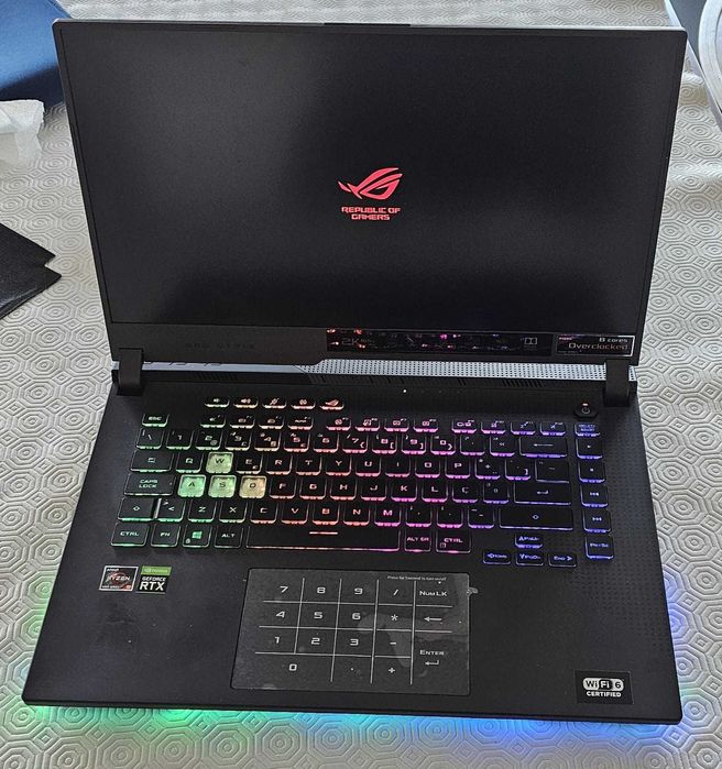 Portátil Gaming Asus ROG G13QR Ryzen 9 GeForce 3070 c/garantia
