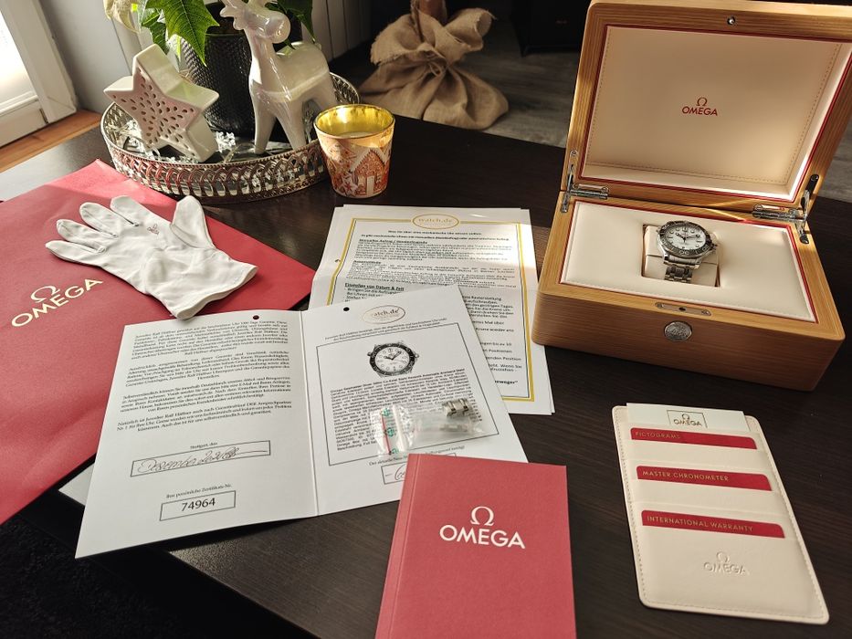 Omega seamaster 300m profesional biała