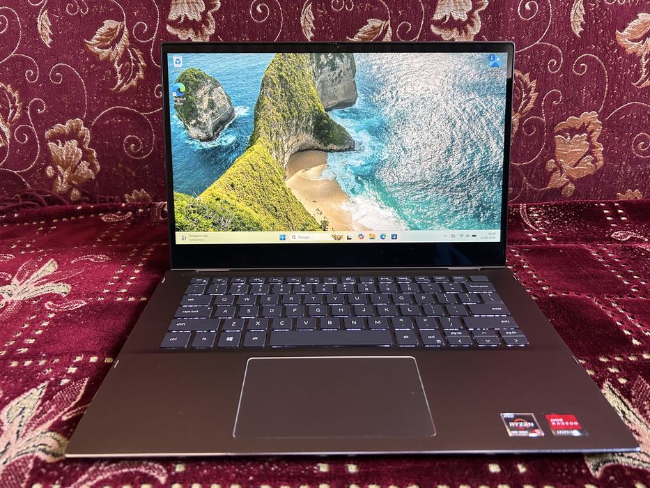 Ноутбук Dell Inspiron 7405 / AMD Ryzen 5 4500U / 16Gb DDR4 / 256Gb SSD / 14" 1920x1080 сенсорний