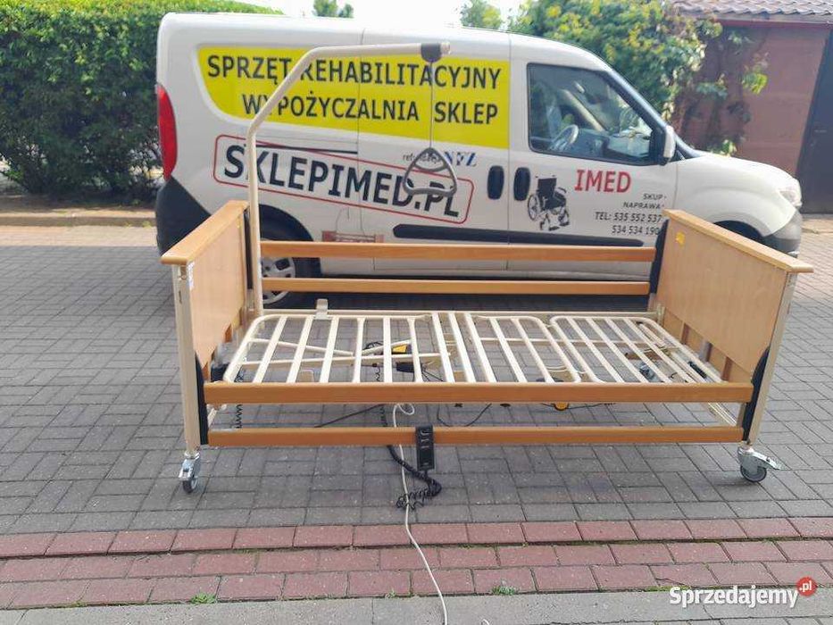 Łóżko Rehabilitacyjne Elektryczne 3 Funkcyjne Używane Warszawa Tanio