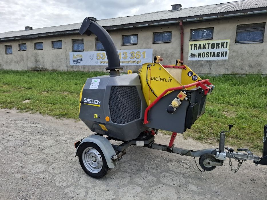 Rębak spalinowy Rozdrabniacz Saelen WS 16-35 D  Kubota 3 cylindry Diesel 35 km