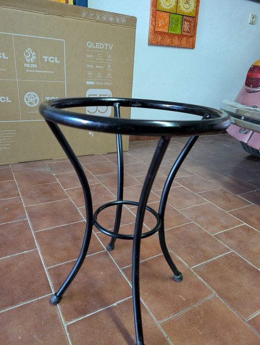 Conjunto 8 mesas metal