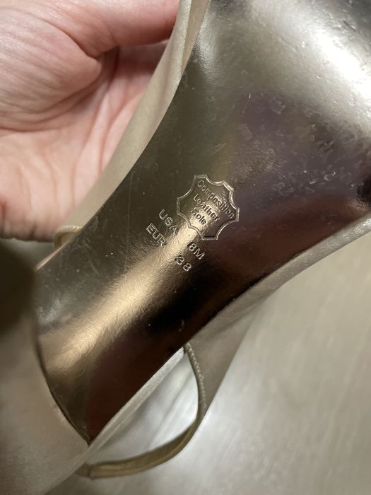 Весільні босоніжки 38 розмір