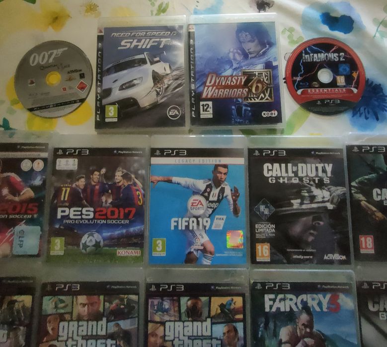 PS3 Desbloqueada com 14 jogos