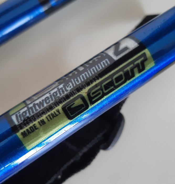 Par de Bastões Ski 115cm Alumínio Ultra Leve SCOTT Series 2