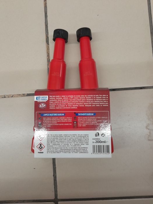 Pack 2x 200ml limpa injectores e combustível