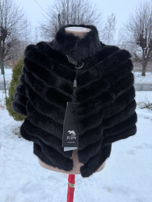 Futro bolero z norka