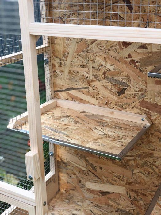 Klatka drewniana dla gryzoni szynszyla koszatniczki